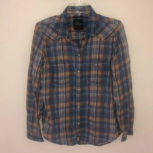 American Eagle Boyfriend Fit Flannel